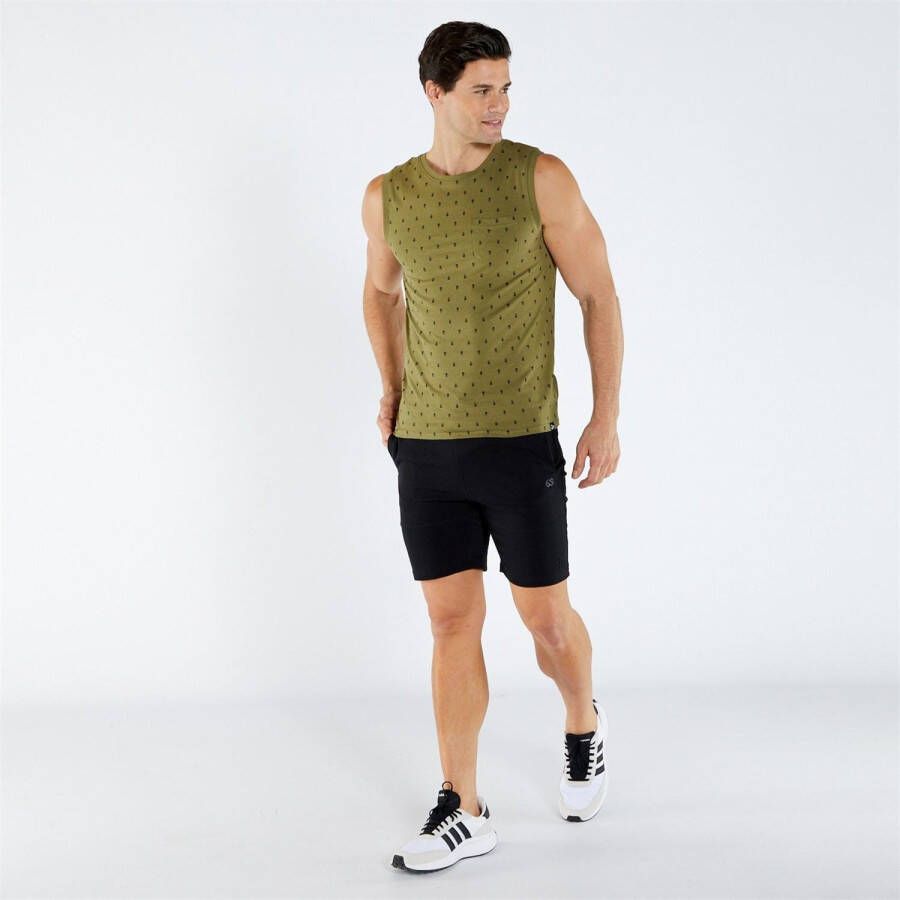 UP stamps tanktop groen heren