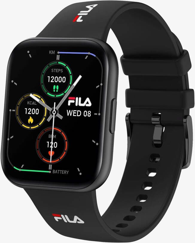 Fila class hartslag monitor smartwatch zwart