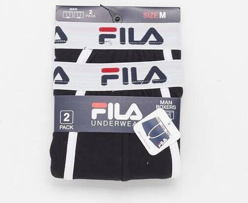 Fila cro boxers 2-pack zwart heren