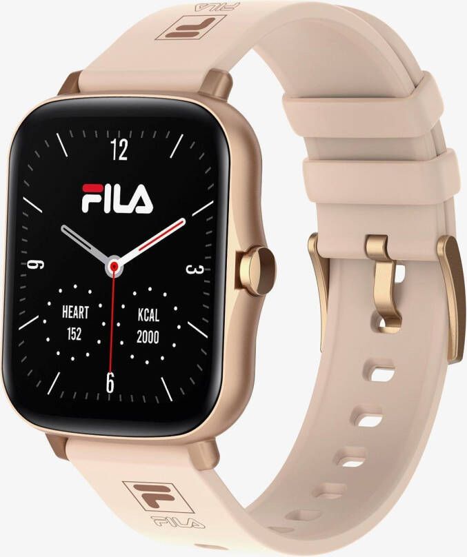 Fila high class hartslag monitor smartwatch goud