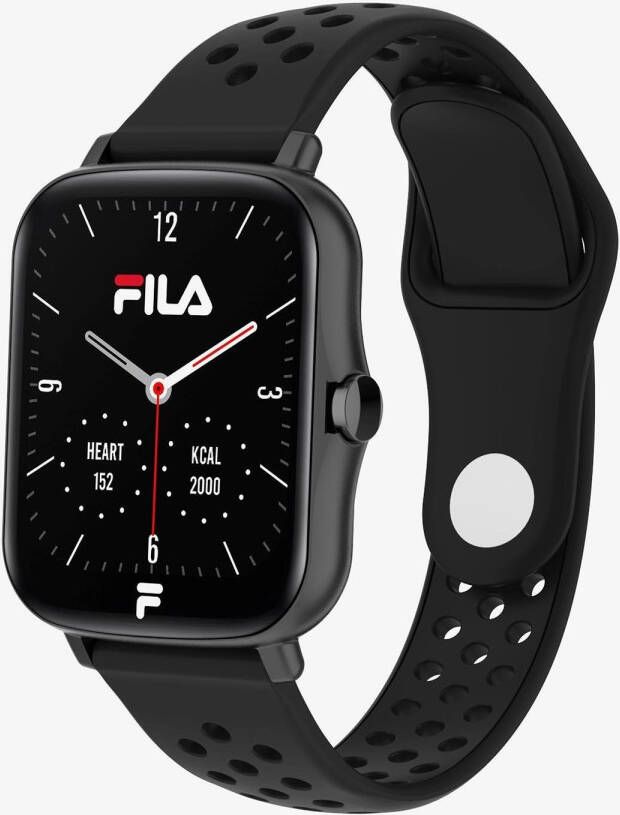 Fila high class hartslag monitor smartwatch zwart