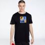 Fila T-shirt Zwart T-shirt Heren - Thumbnail 1