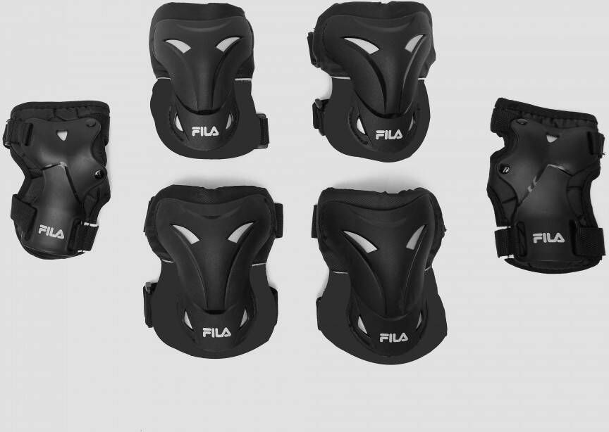 Fila skate bescherming 3 pack zwart