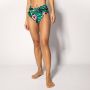 Fila tropical summer bikinibroekje groen zwart dames - Thumbnail 1