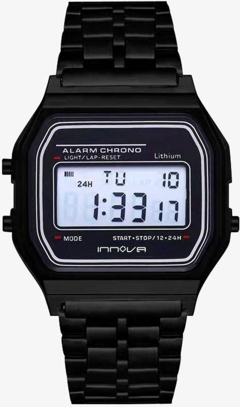 Innova chicago horloge zwart