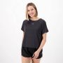 Ipso Combi Zwart Hardloop T-shirt Dames - Thumbnail 1