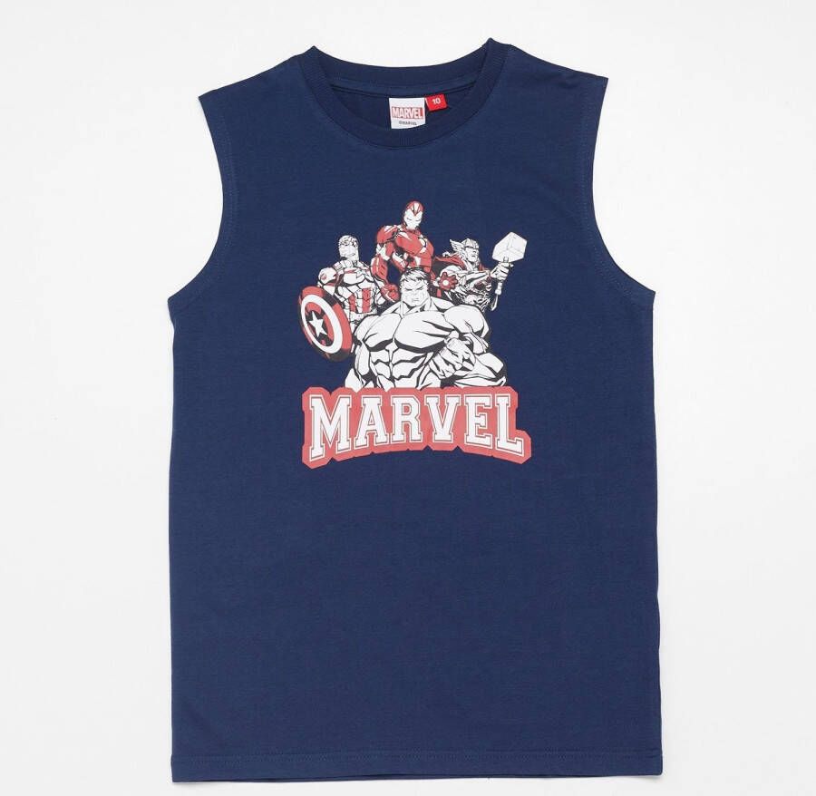 Marvel T-shirt Avengers Marineblauw T-shirt Jongens
