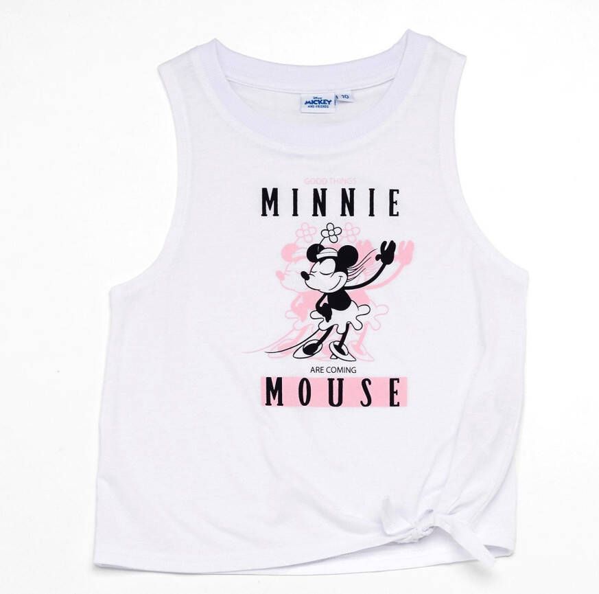 Disney T-shirt Mickey Wit T-shirt Meisjes