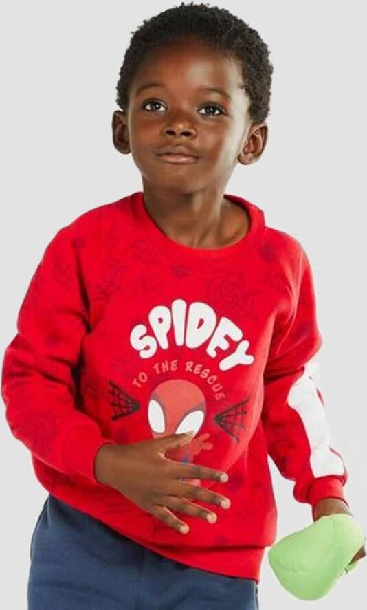 LICENSE spiderman joggingpak rood kinderen