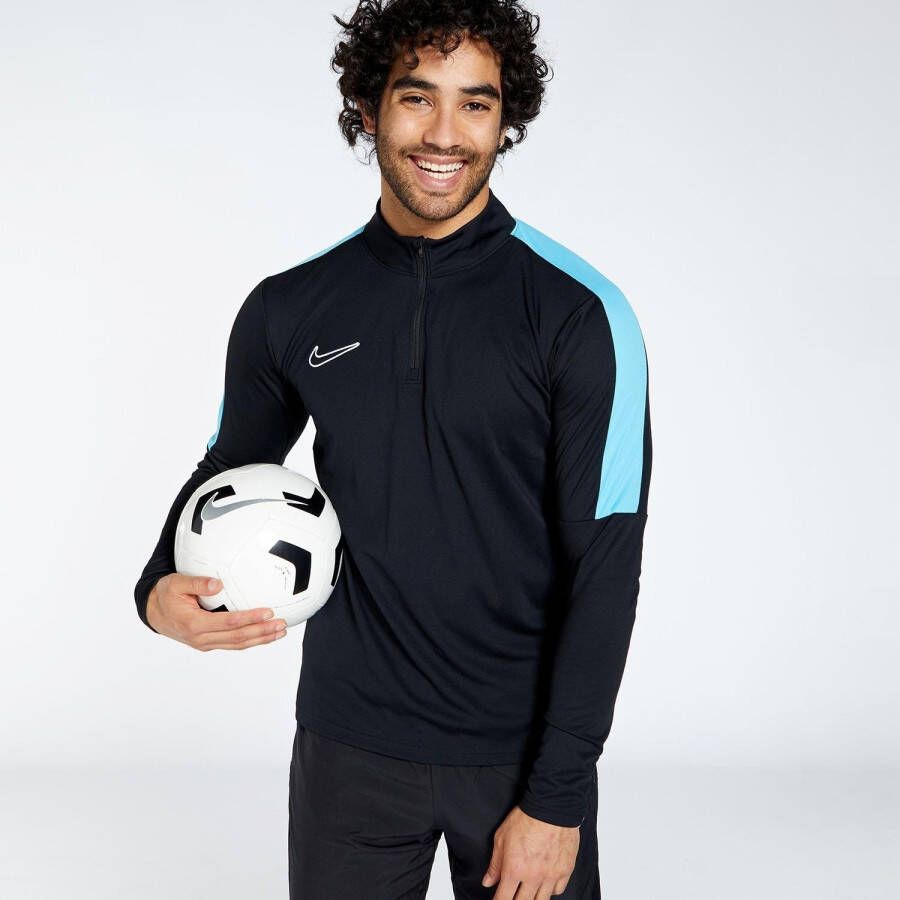 Nike academy 23 voetbaltop zwart blauw heren
