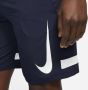 Nike academy korte broek blauw wit heren - Thumbnail 1