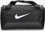 Nike Brasilia Small Duffel Bag Black Black White - Thumbnail 1