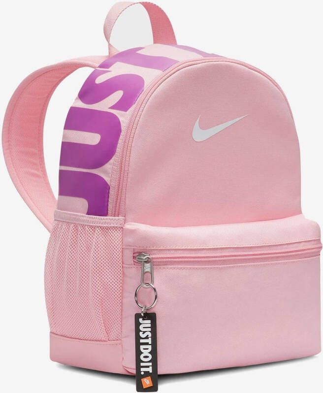 Nike brasilia mini-rugzak roze