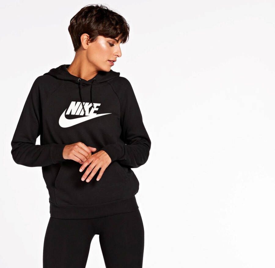 Nike club logo sweater zwart dames