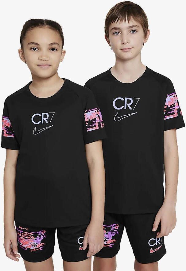 Nike cr7 voetbalshirt zwart kinderen