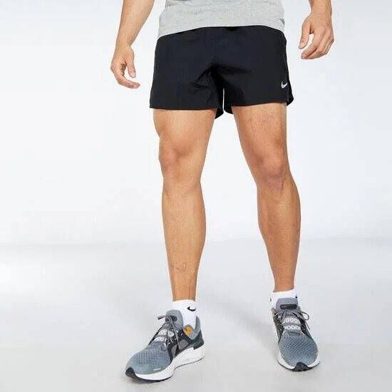 Nike dri-fit challenger hardloopshort zwart heren