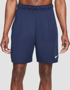 Nike dri-fit knit 6.0 sportbroekje blauw heren