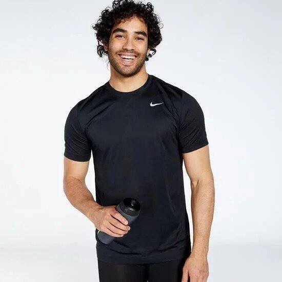 Nike dri-fit legend hardloopshirt zwart heren