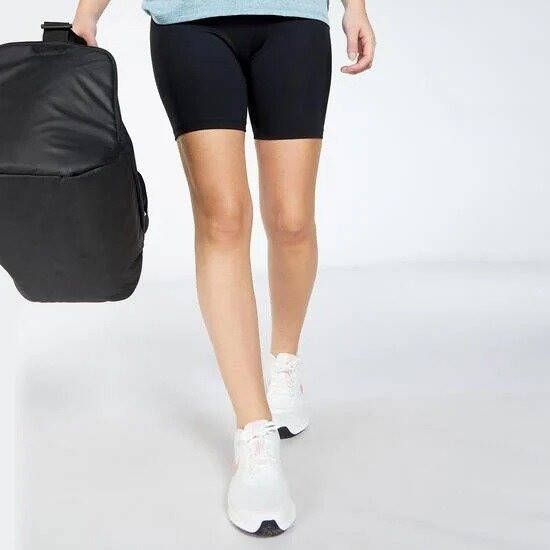 Nike dri-fit one high-waist 7-inch korte hardlooptight zwart dames