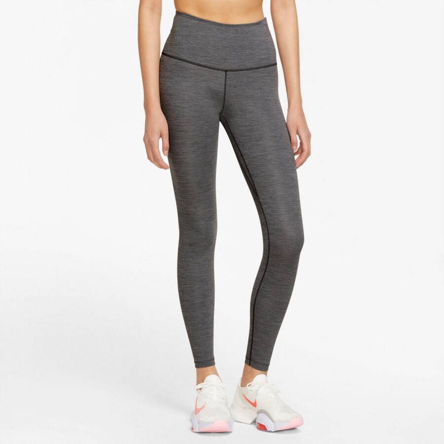 Nike dri-fit one sporttight grijs dames
