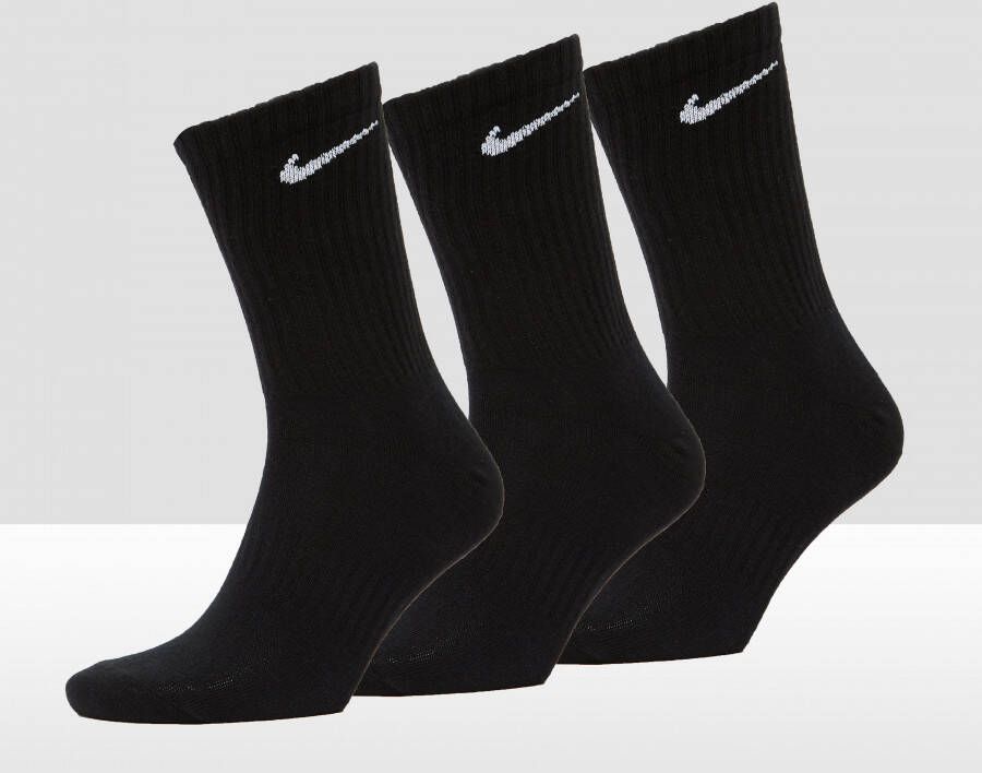 Nike everyday lightweight crew tennissokken 3 pack zwart - Foto 3