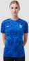 Nike fff frankrijk stadium dri-fit thuisshirt 21 22 blauw rood dames - Thumbnail 1