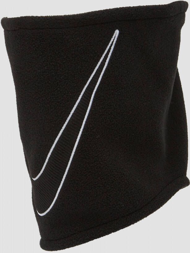 Nike fleece nekwarmer 2.0 zwart wit - Foto 1
