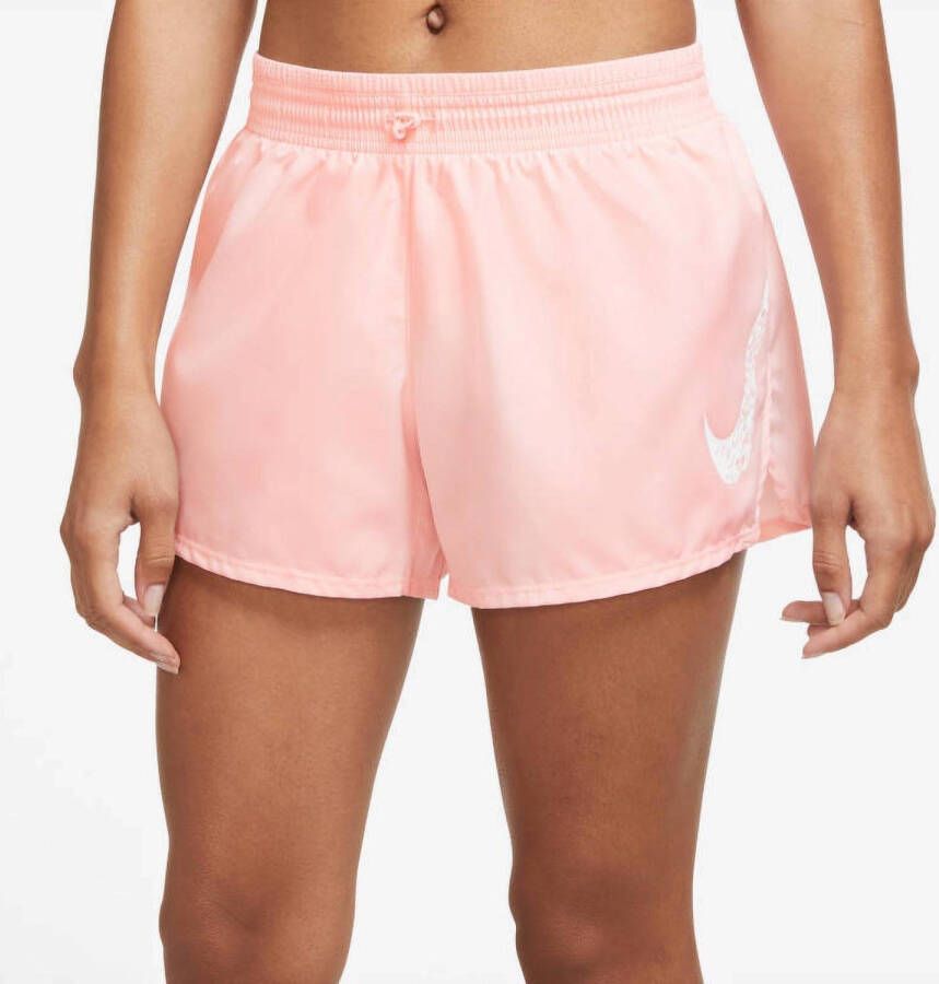 Nike hardloopshort roze dames