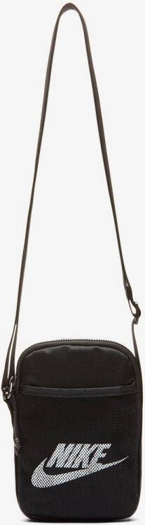 Nike Heritage Crossbody Bag (Small) unisex Schoudertassen zwart Maat ONE SIZE Accessoires - Foto 2