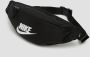 Nike Sportswear Heritage Hip Pack unisex Heuptassen zwart Maat ONE SIZE Accessoires - Thumbnail 1
