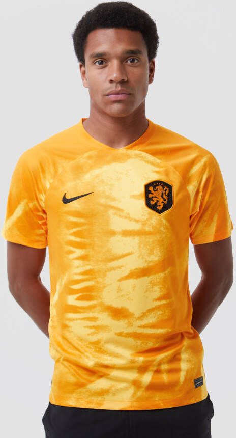 Nike knvb nederland dri-fit stadium thuisshirt 22 23 oranje heren