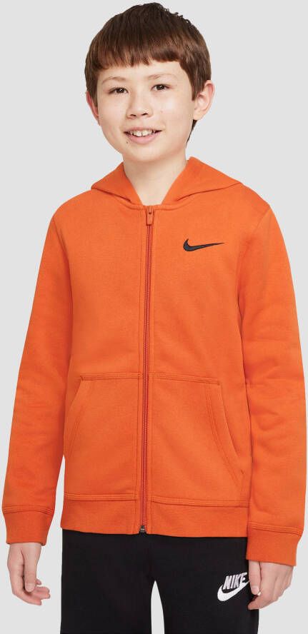 Nike knvb nederland sportswear club vest 22 23 oranje kinderen