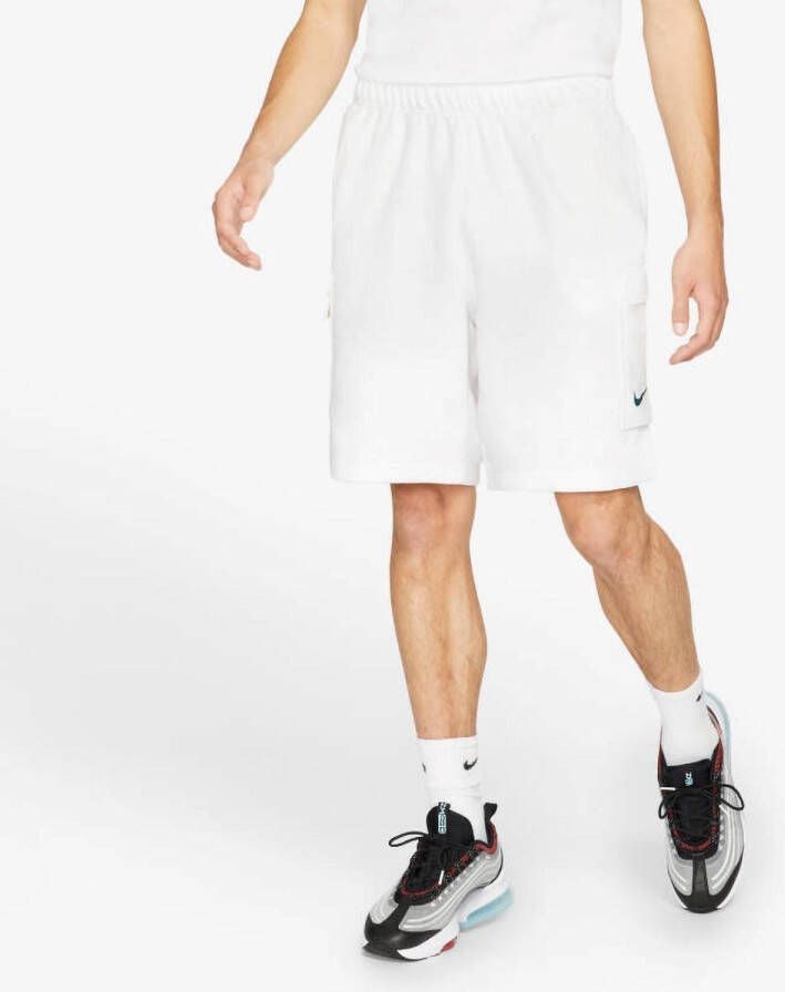 Nike korte broek wit heren