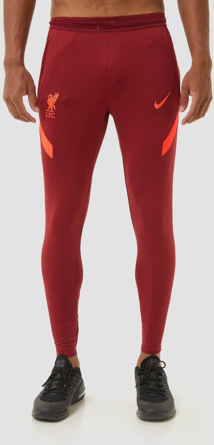 Nike liverpool fc dri fit strike trainingsbroek 21 22 rood heren