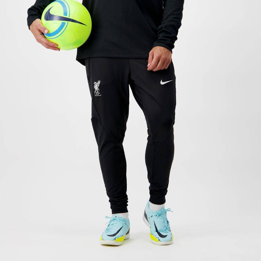 Nike liverpool ntreno strike trainingsbroek 23 24 zwart heren