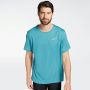 Nike miler hardloopshirt blauw heren - Thumbnail 1