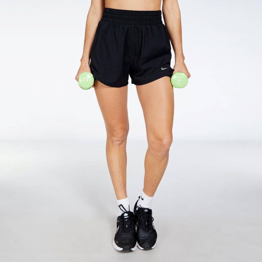Nike one dri-fit high rise sportbroekje zwart dames - Foto 2