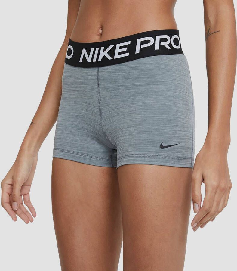 Nike pro 365 3-inch sportbroekje grijs dames