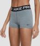 Nike Training Pro 3" Shorts Dames" Smoke Grey Heather Black Black- Dames Smoke Grey Heather Black Black - Thumbnail 2