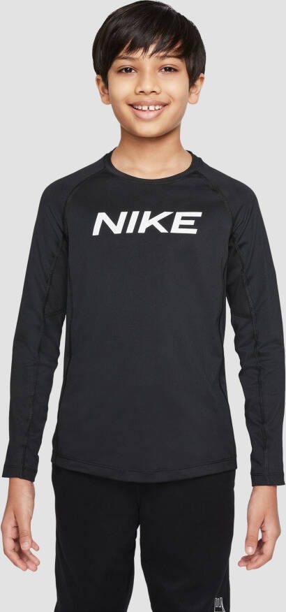 Nike Shirt met lange mouwen Pro Dri-FIT Big Kids' (Boys') Long-Sleeve Top