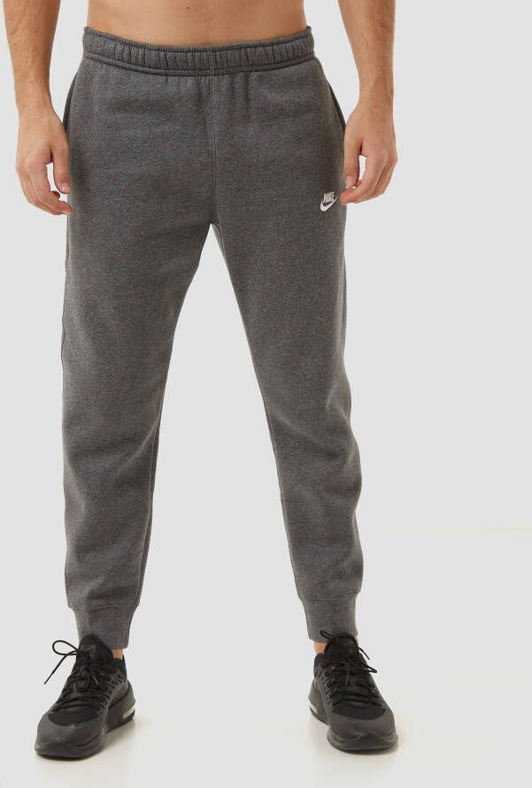 Nike sportswear club fleece joggingbroek grijs heren