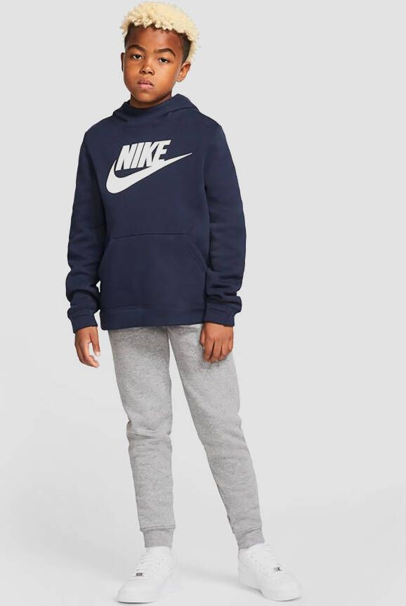Nike sportswear club fleece joggingbroek grijs kinderen