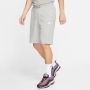 Nike sportswear club fleece korte broek grijs heren - Thumbnail 2