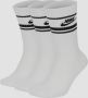 Nike 3 PACK Sportswear Essential Crew Socks Sokken in wit formaten: 34-38 - Thumbnail 2