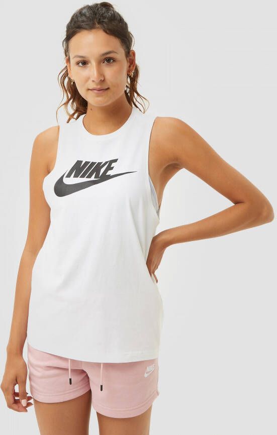 Nike sportswear futura muscle tanktop wit dames