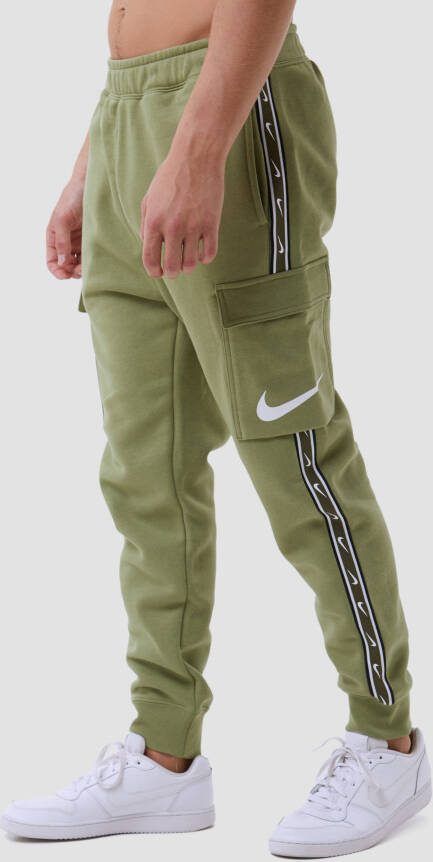 Nike sportswear repeat fleece cargo joggingbroek groen heren