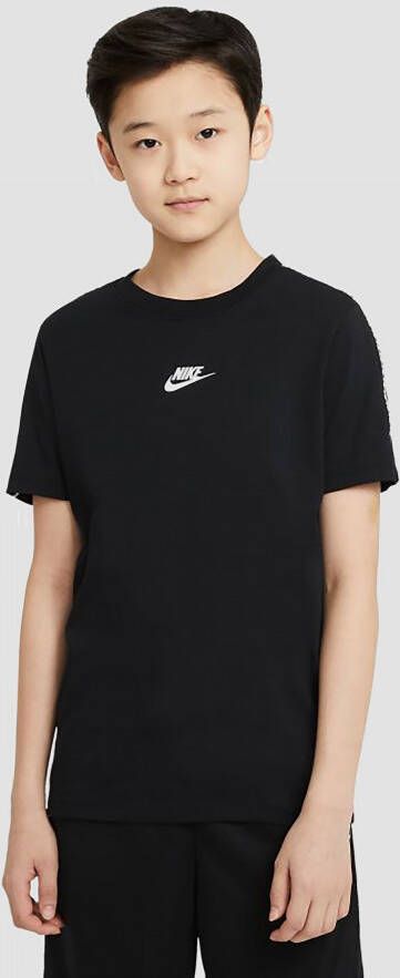 Nike Sportswear T-shirt voor Black White Kind Black White