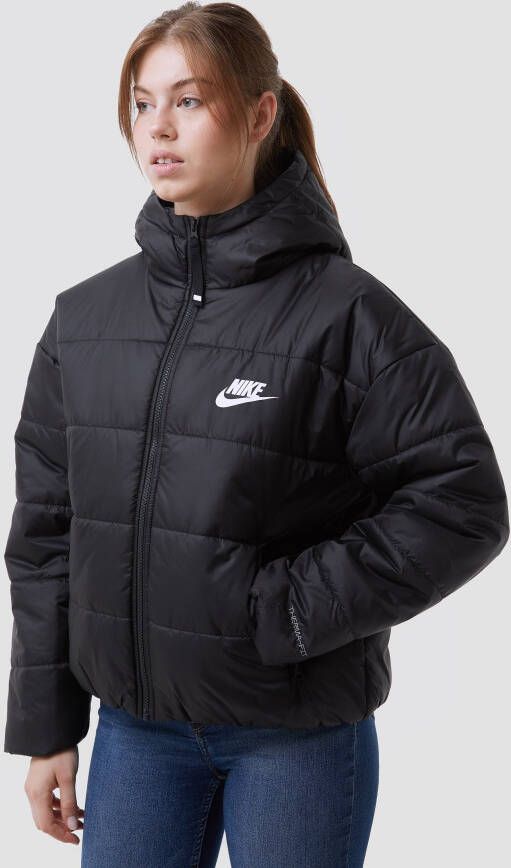 Nike sportswear therma-fit repel winterjas zwart dames