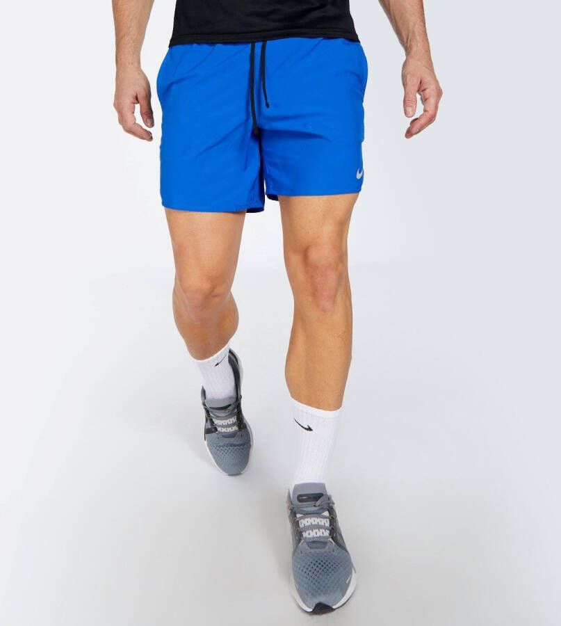 Nike Flex Stride Hardloopshorts met binnenbroek voor heren (18 cm) Blue- Heren Blue