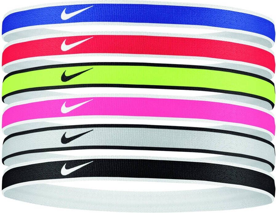 Nike swoosh haarbandjes 6-pack